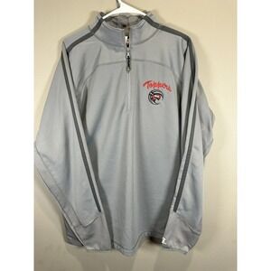 VINTAGE RUSSELL ATHLETICS WESTERN KENTUCKY HILLTOPPERS QUATER ZIP JACKET MENS XL